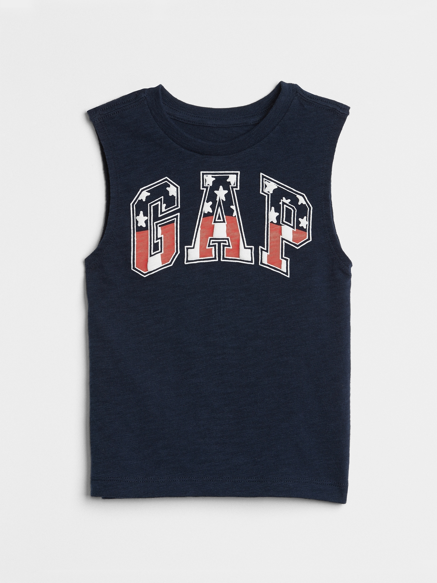 MoZiKQin Toddler Boy 4th Of July Outfit - Stars & Stripes Tank Top And Shorts Set