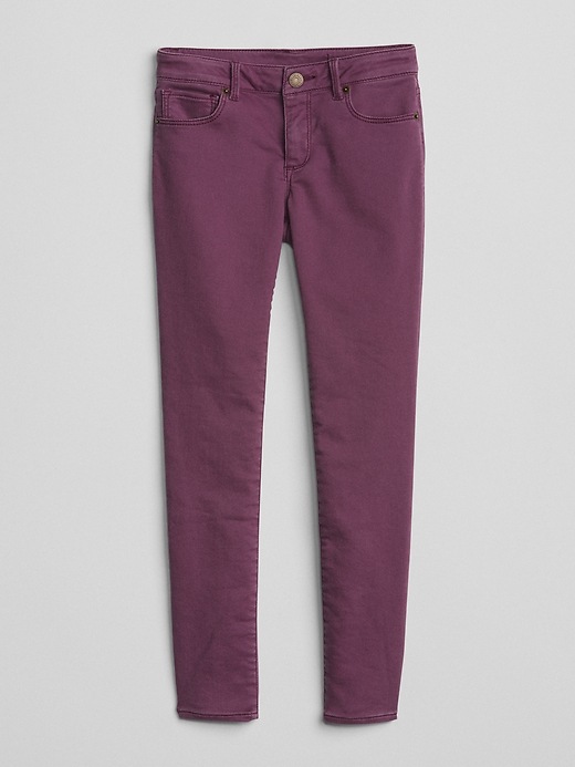 Image number 1 showing, Super Skinny Jeans in Color