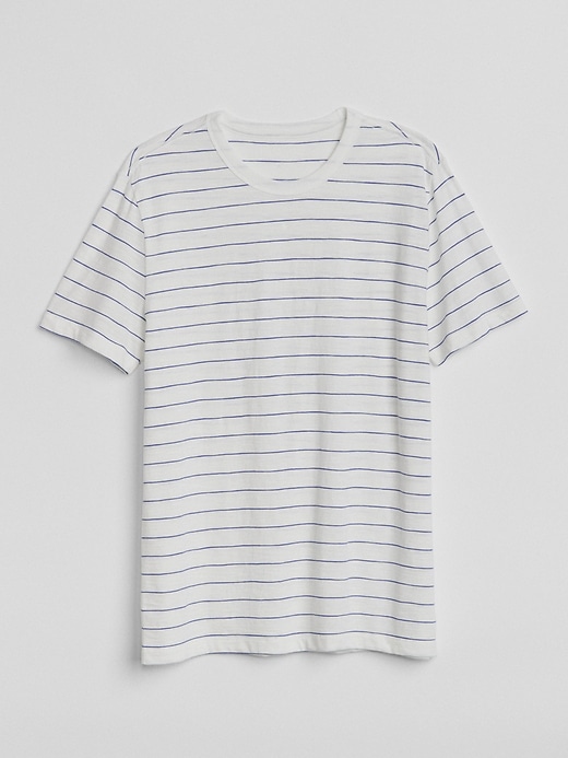 Image number 6 showing, Stripe Short Sleeve Crewneck T-Shirt