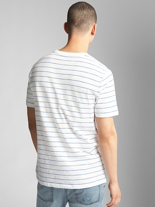 Image number 2 showing, Stripe Short Sleeve Crewneck T-Shirt