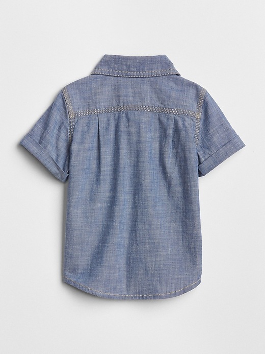 Image number 2 showing, Wearlight Chambray Shirt