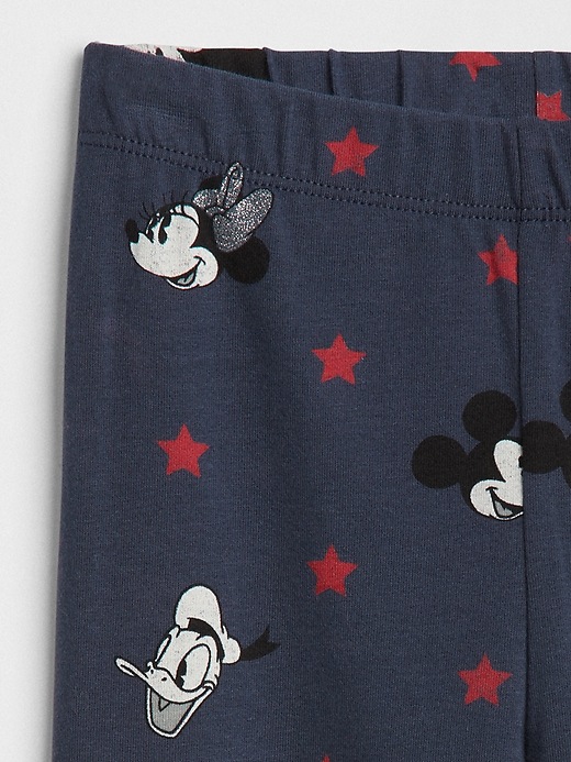 Image number 3 showing, babyGap &#124 Disney Mickey Mouse and Minnie Mouse Crop Leggings
