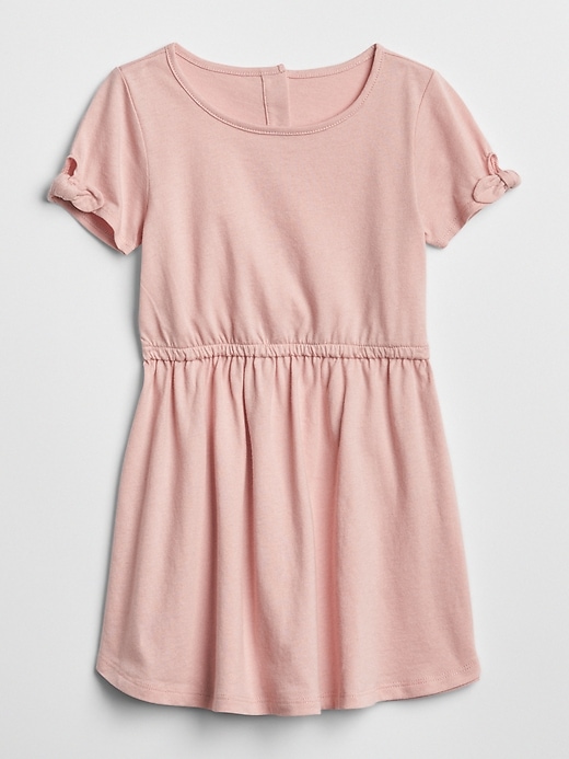 Image number 5 showing, Knot-Sleeve T-Shirt Dress