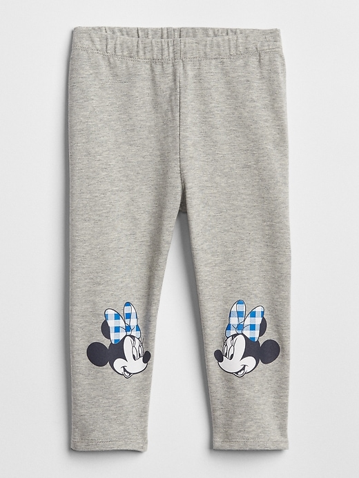 View large product image 1 of 1. babyGap &#124 Disney Mickey Mouse and Minnie Mouse Crop Leggings