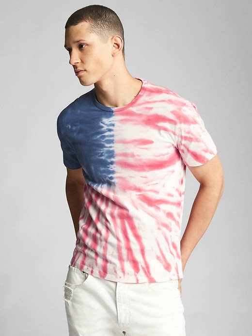 View large product image 1 of 1. Tie-Dye Pocket T-Shirt