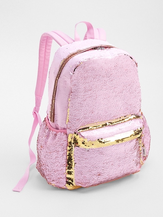 Sequin changing backpack hotsell