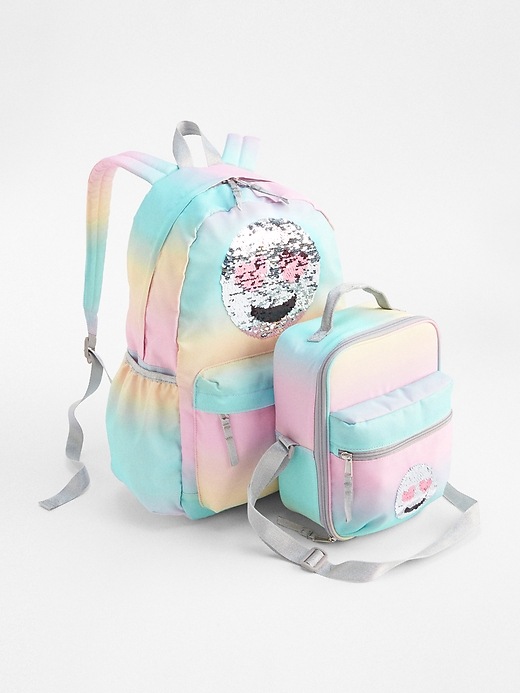 Image number 5 showing, Flippy Sequin Ombre Backpack