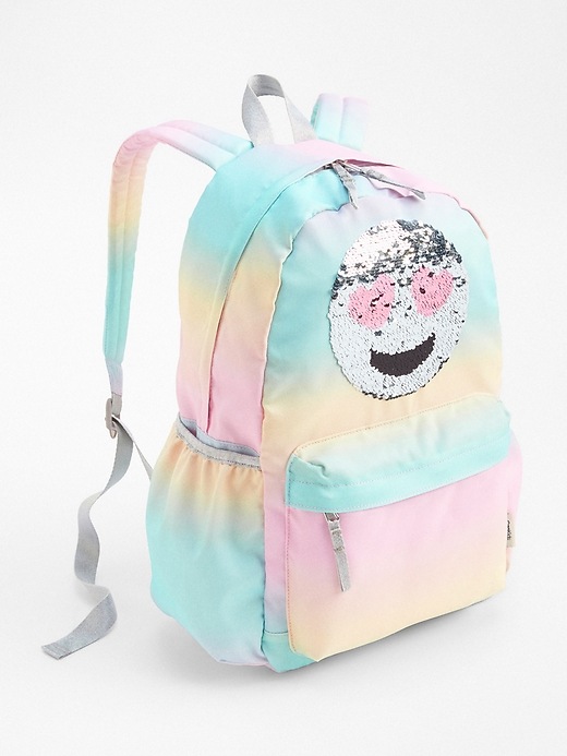 Image number 1 showing, Flippy Sequin Ombre Backpack