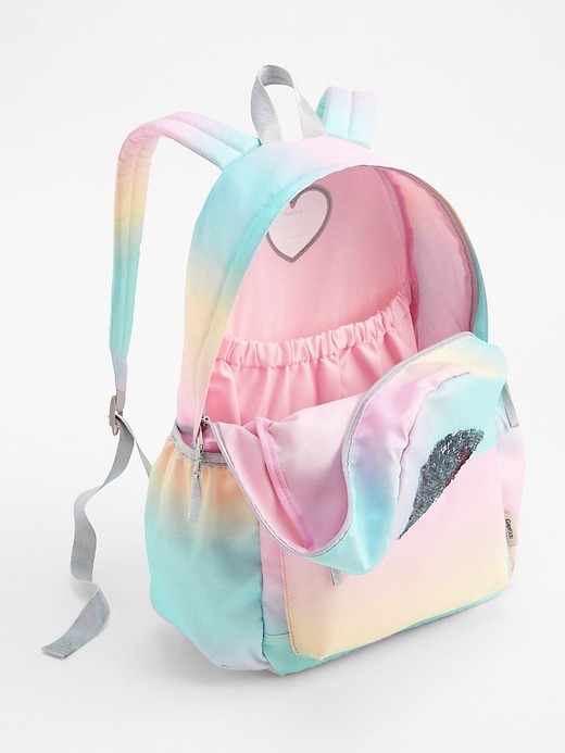 Image number 3 showing, Flippy Sequin Ombre Backpack