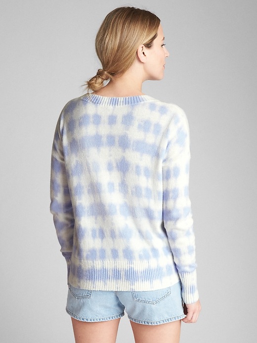 Image number 2 showing, Print Crewneck Sweater