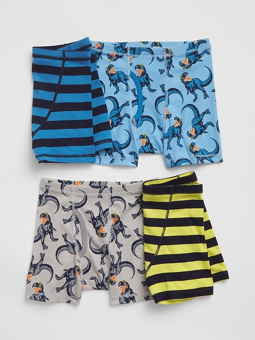 View large product image 1 of 1. Dino Boxer Briefs (4-Pack)