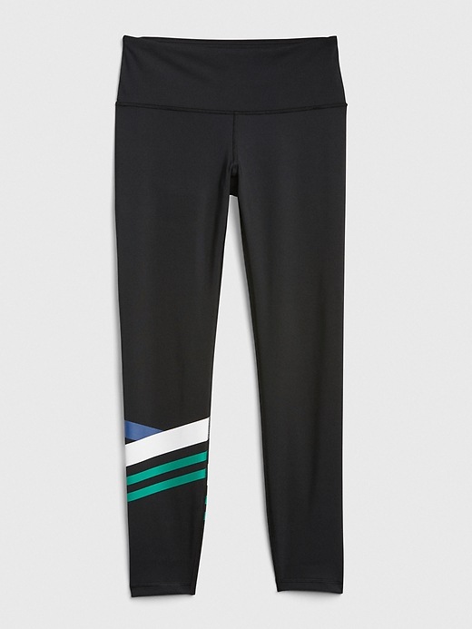 Image number 6 showing, GFast High Rise Blackout Leggings in Colorblock Stripe Print