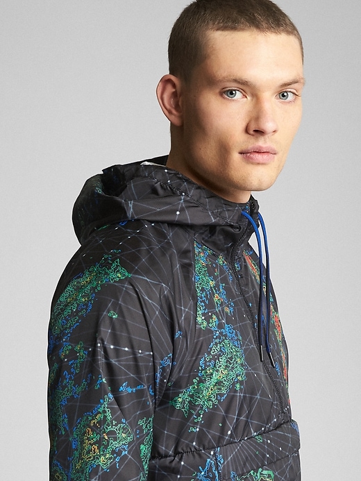 Image number 5 showing, Hybrid Pullover Anorak