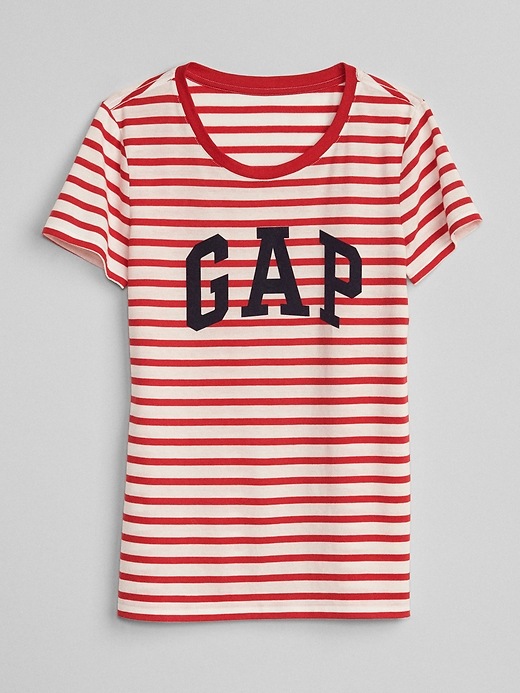 Image number 6 showing, Logo Stripe Crewneck T-Shirt