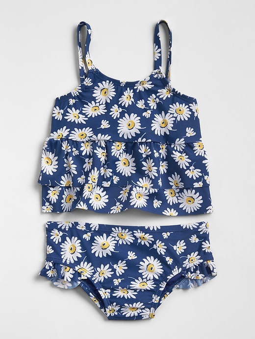Image number 1 showing, Daisy Tiered Swim Two-Piece