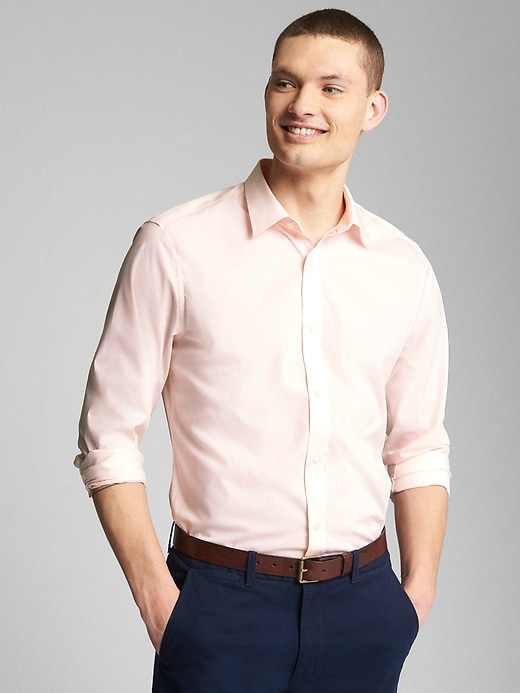 gap wrinkle free shirts