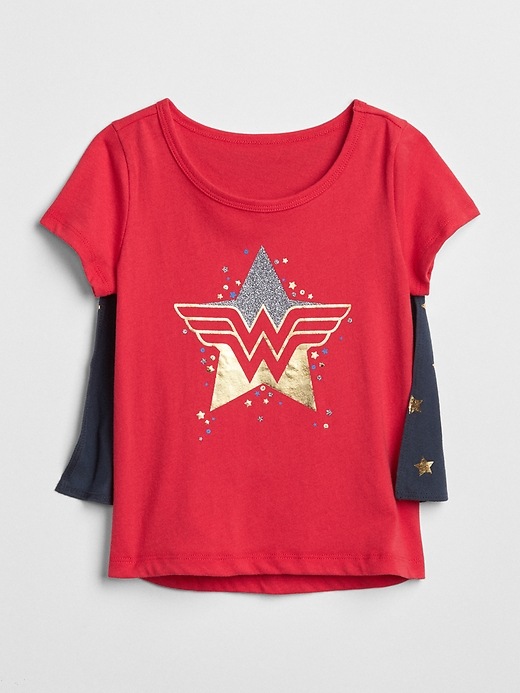 Image number 1 showing, babyGap &#124 Wonder Woman&#153 Cape T-Shirt