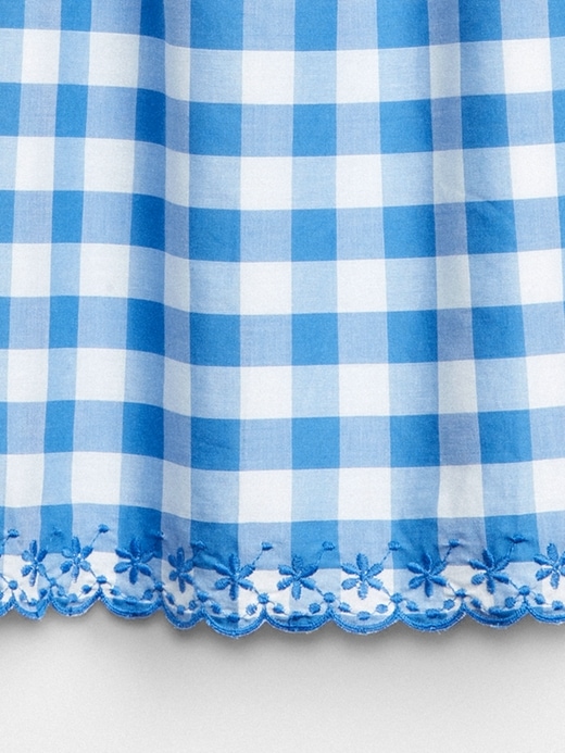 Image number 4 showing, Gingham Scalloped Dress