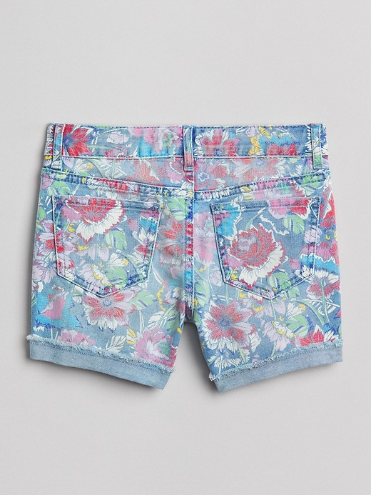 Image number 3 showing, Midi Shorts in Floral Print