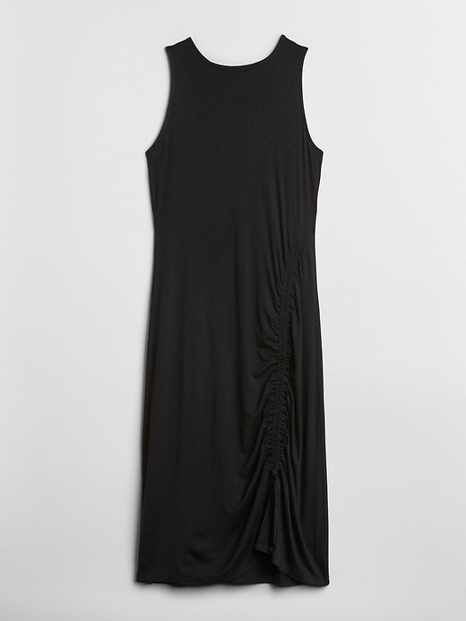 Image number 6 showing, Sleeveless Ruched Midi Dress