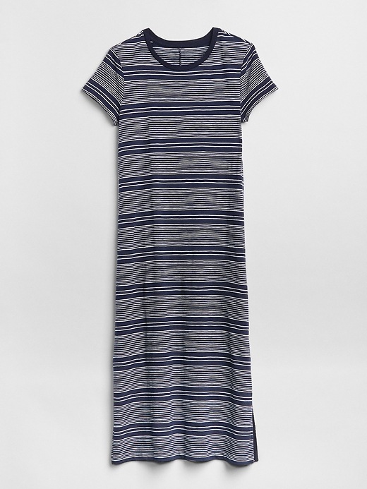 Image number 6 showing, Short Sleeve Midi T-Shirt Dress