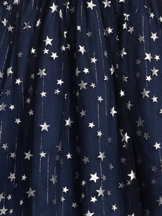 Image number 3 showing, Chambray Star Mix-Fabric Dress