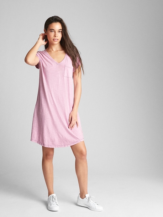 gap short sleeve pocket t shirt dress Short Sleeves Gap T Shirt Dress With Pockets Buy GAP Short Sleeve Pocket T-Shirt  Dress