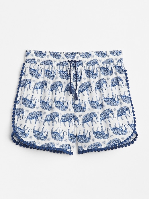 Image number 5 showing, Print Pull-On Shorts