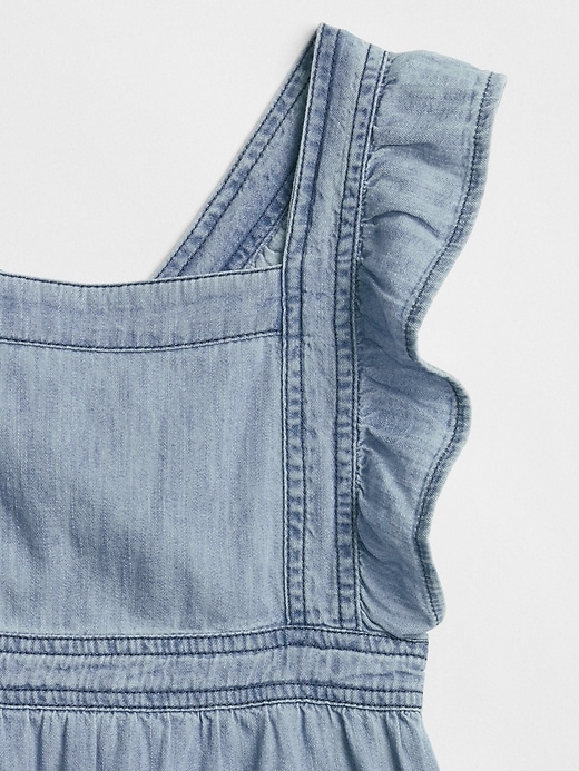 white christmas dresses Gap Denim Dungaree Dress main image 1