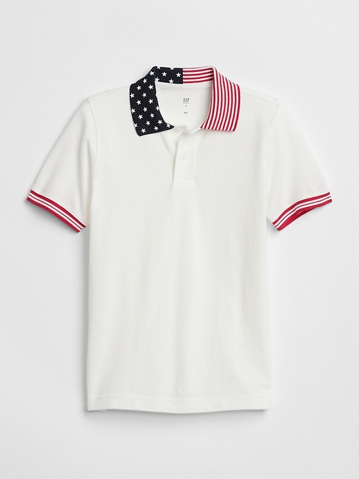 Image number 1 showing, Graphic Polo T-Shirt