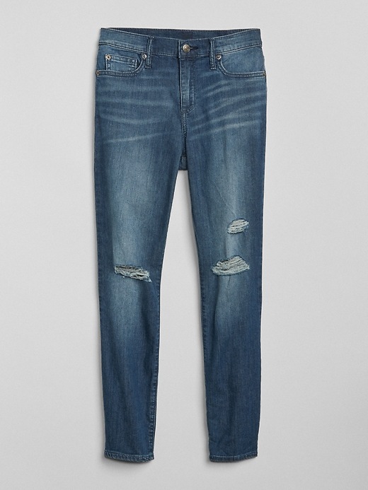 Image number 6 showing, Wearlight Mid Rise True Skinny Ankle Jeans