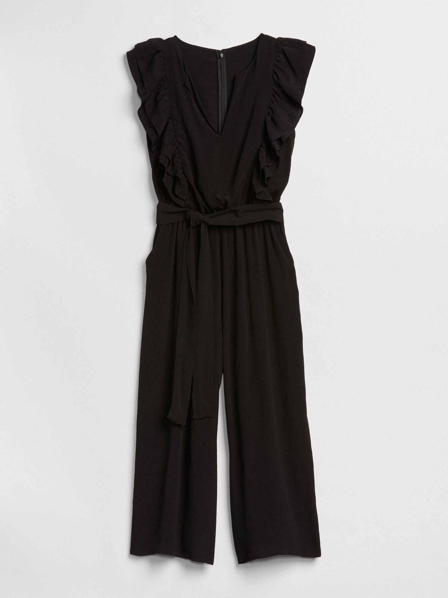 Женские комбинезоны Gap Ruffle Sleeve Jumpsuit — фото 4