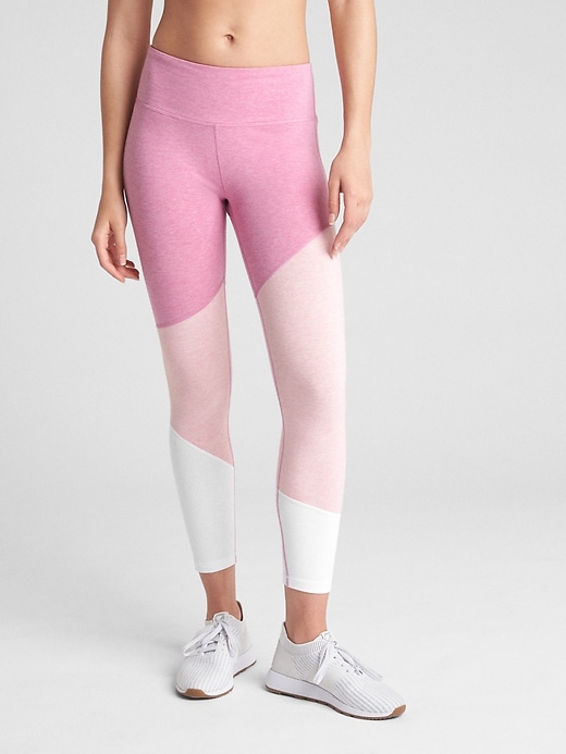 View large product image 1 of 1. GFast 7/8 Colorblock Leggings in Performance Cotton