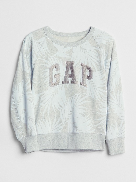 Image number 6 showing, Logo Print Pullover Sweatshirt in French Terry