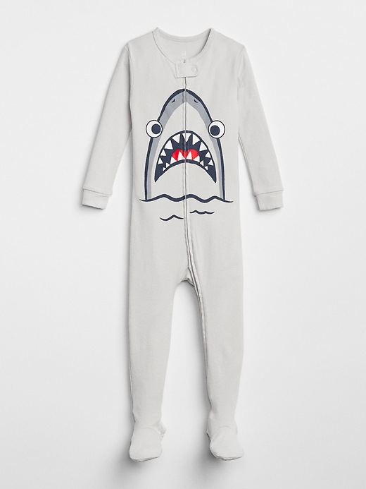 Image number 1 showing, Shark Footed One-Piece
