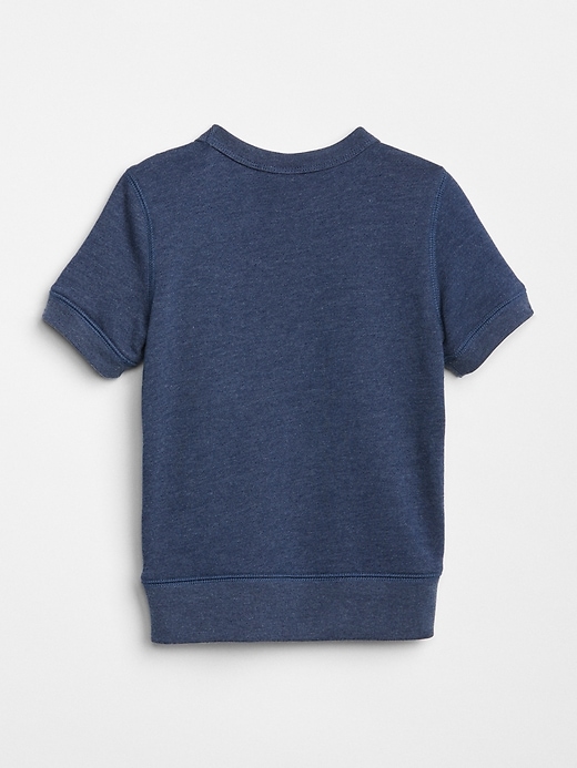 View large product image 2 of 3. Stars & Stripes Short Sleeve Sweatshirt