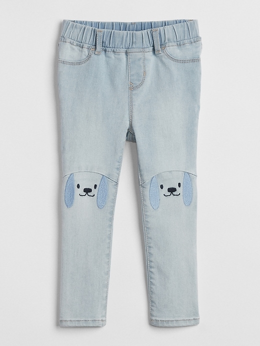 Image number 1 showing, Puppy Graphic Favorite Jeggings