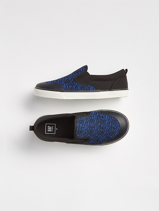 View large product image 1 of 1. Mesh Slip-On Sneakers