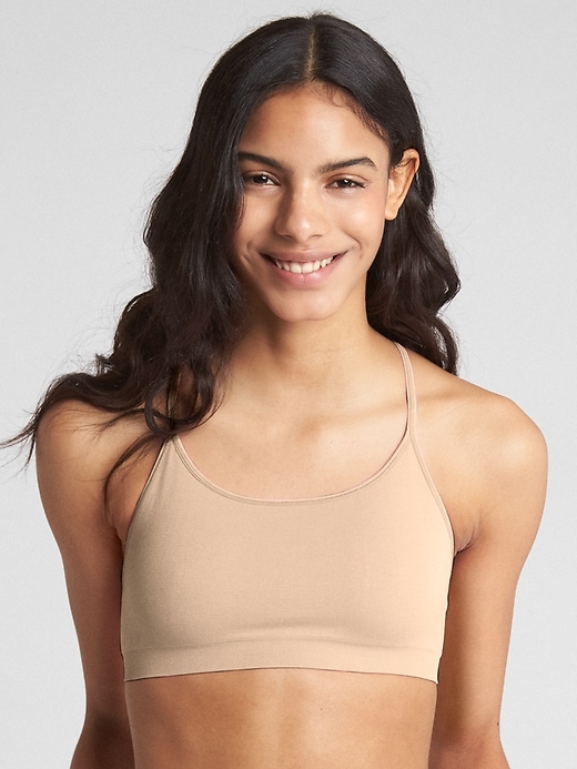 View large product image 1 of 1. Seamless Racerback Bralette