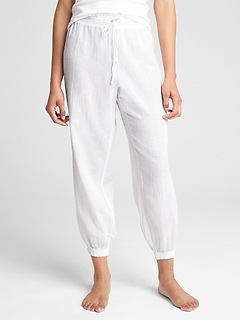 gap pajama joggers
