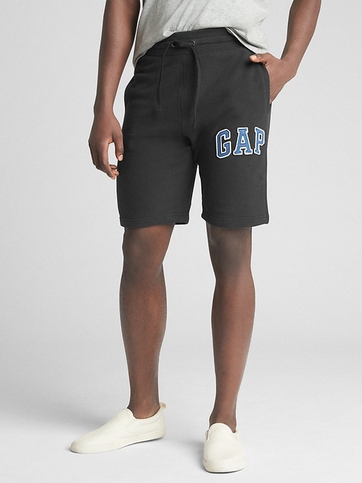 Logo Fleece Drawstring Shorts
