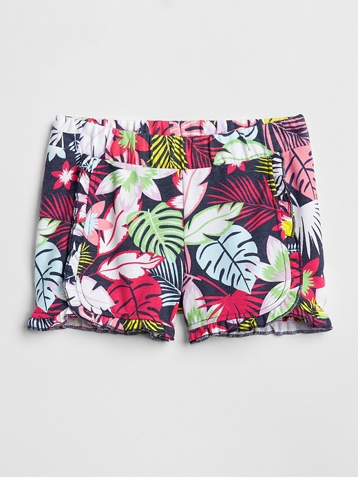 Image number 1 showing, Ruffle Pull-On Shorts