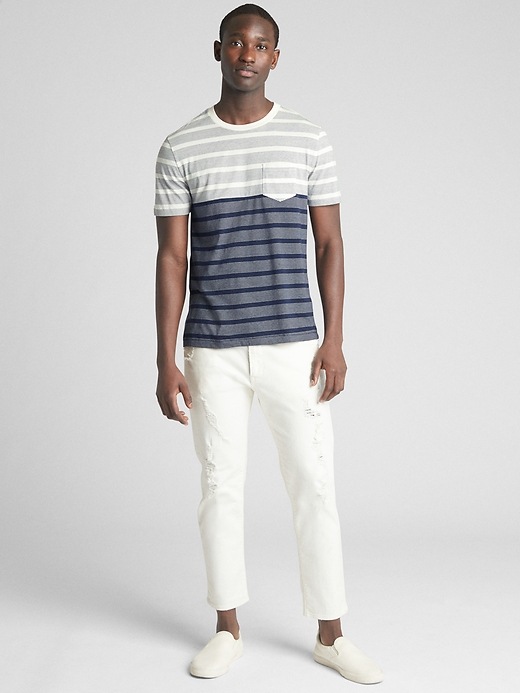 Image number 3 showing, Stripe Pocket T-Shirt