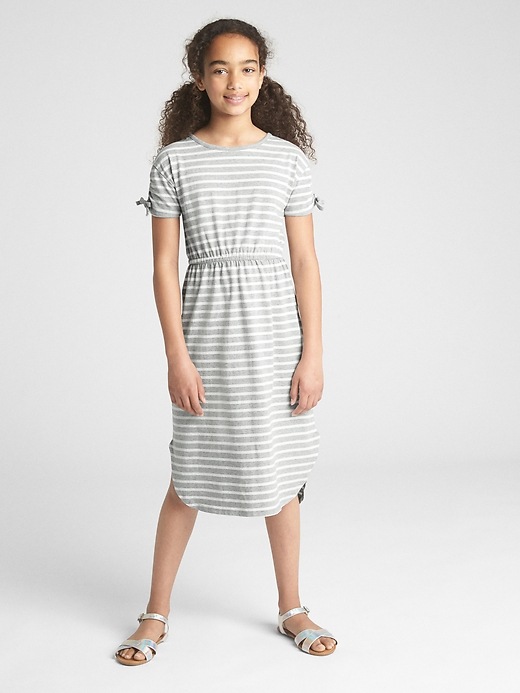Image number 2 showing, Cinched-Waist T-Shirt Dress