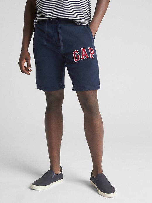 Logo Fleece Drawstring Shorts Gap