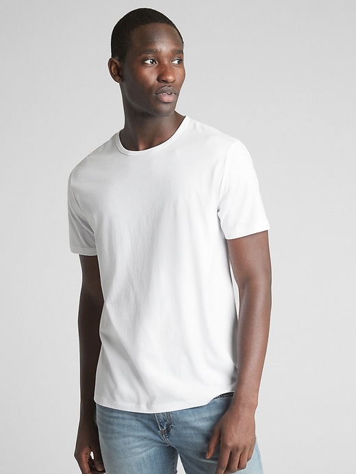 View large product image 1 of 1. Classic T-Shirt in Mercerized Cotton