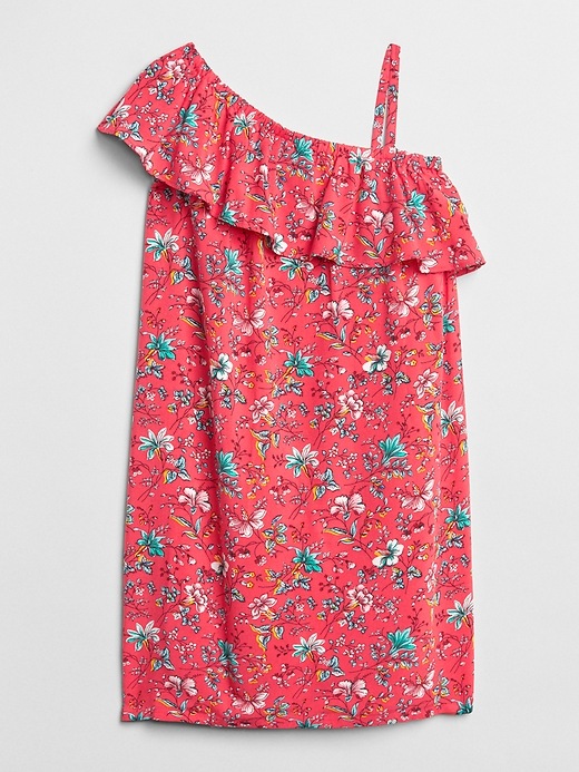 Image number 3 showing, Floral Asymmetrical Dress