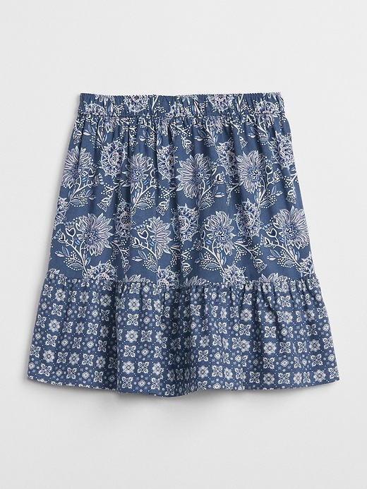 Image number 1 showing, Mix-Print Flippy Skirt