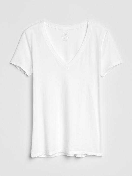 Image number 6 showing, Vintage Wash V-Neck T-Shirt