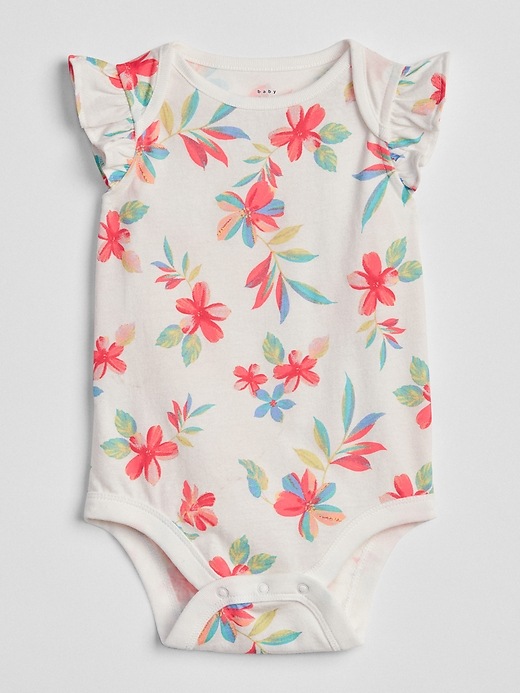 View large product image 1 of 1. Print Flutter Bodysuit